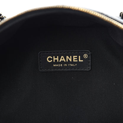 Chanel Caviar Quilted Medium Zip Around Backpack Black 5 of 10