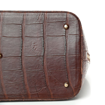 Louis Vuitton Matte Alligator Alma PM Havane 7 of 8