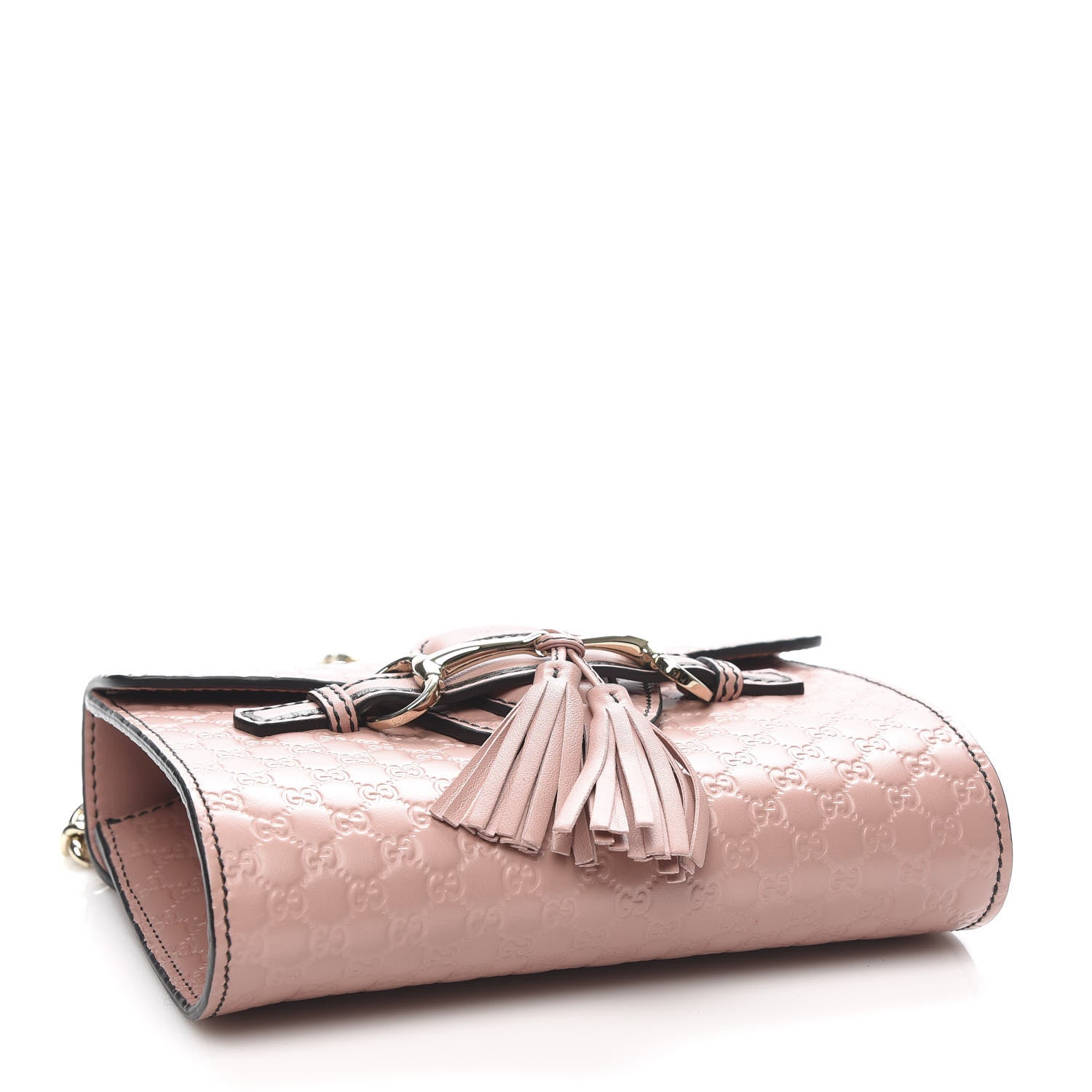 Gucci Microguccissima Mini Emily Shoulder Bag Soft Pink 4 of 10