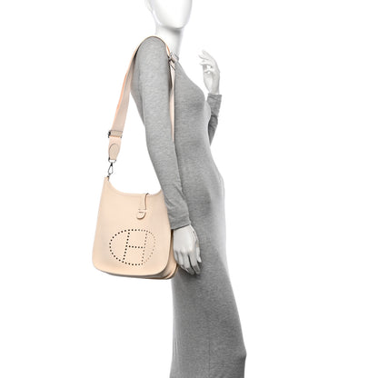 Hermes Taurillon Clemence Evelyne III PM Nata 2 of 11
