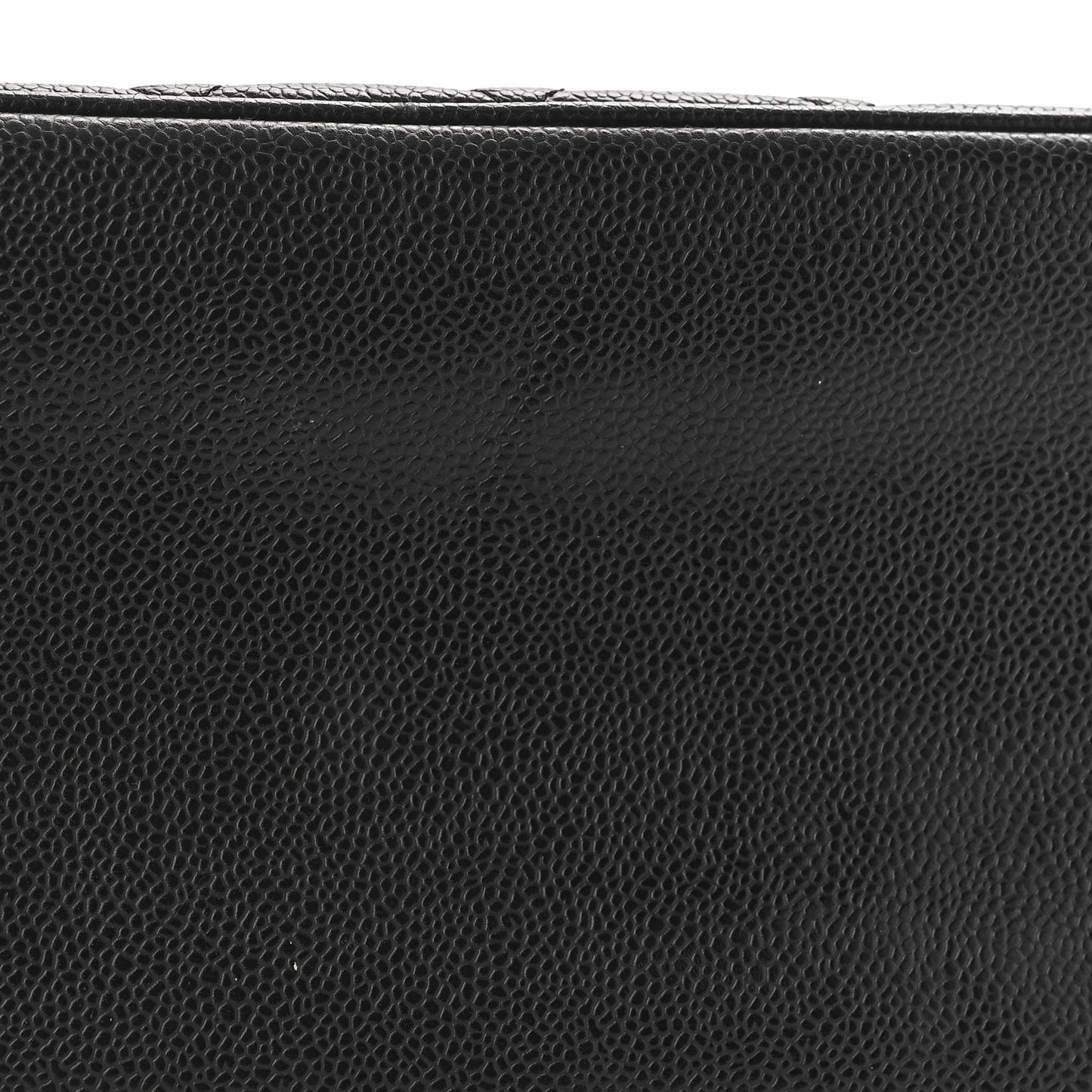 Caviar Quilted Medallion Tote Black