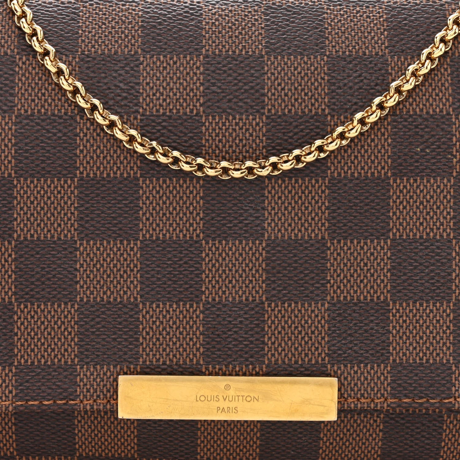 Louis Vuitton Damier Ebene Favorite MM 9 of 12