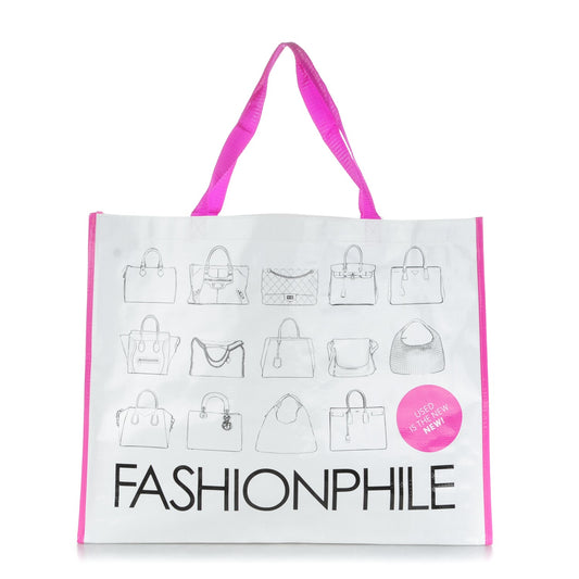FASHIONPHILE Reusable Large Shopping Tote