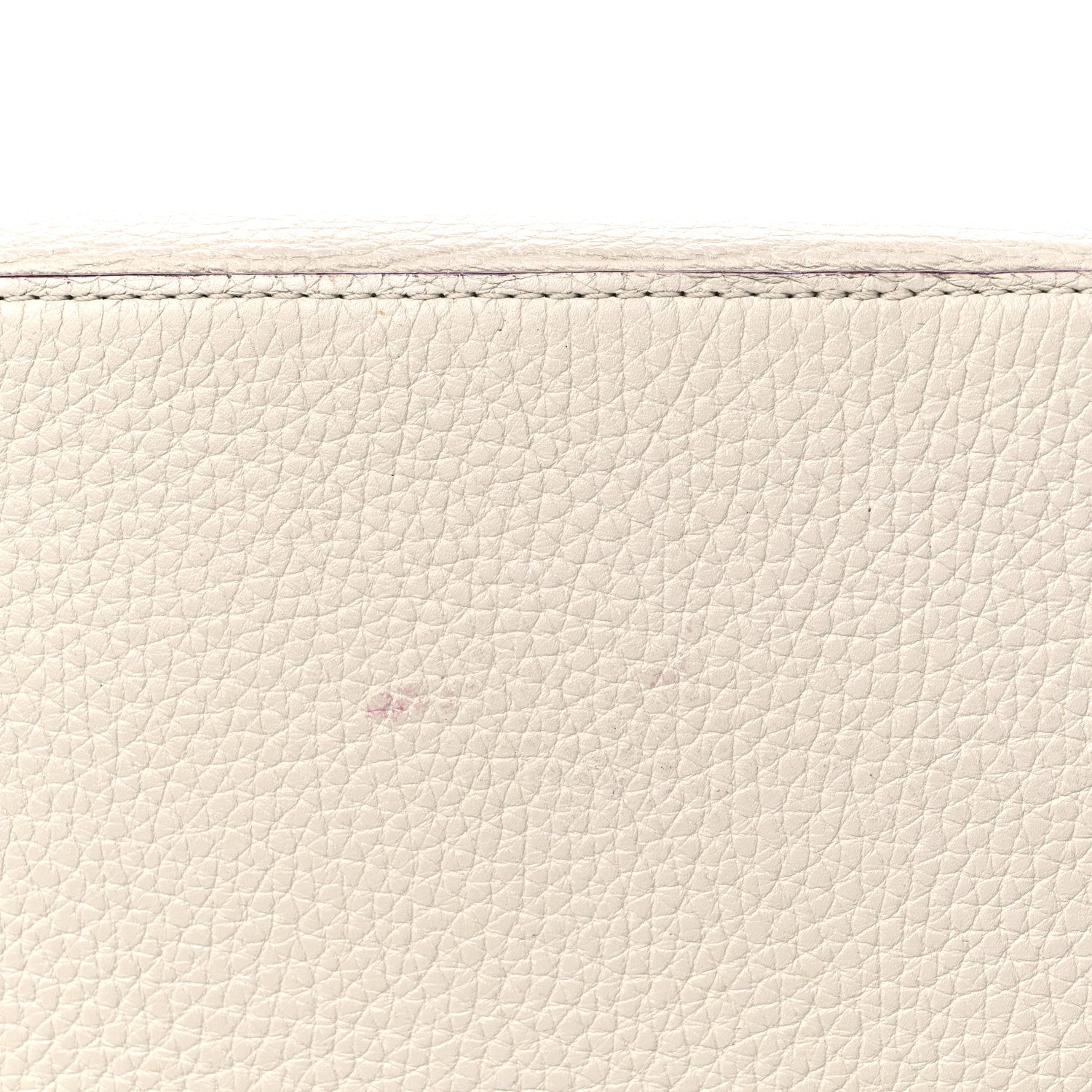 Louis Vuitton Taurillon Capucines MM Blanc Casse 14 of 16