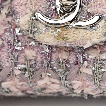 Chanel Tweed Medium Single Flap Pink 11 of 11