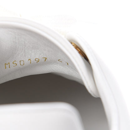 Louis Vuitton Calfskin Frontrow Sneakers 41 White 7 of 9