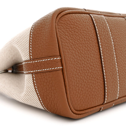 Hermes H Viking Negonda Neo Garden 23 Ecru Beige Gold 9 of 11