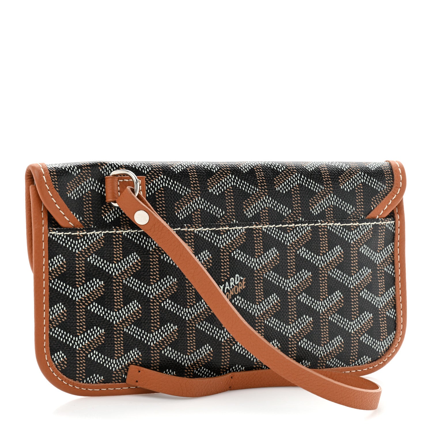 Goyard Goyardine Pouch Black Gold 3 of 9