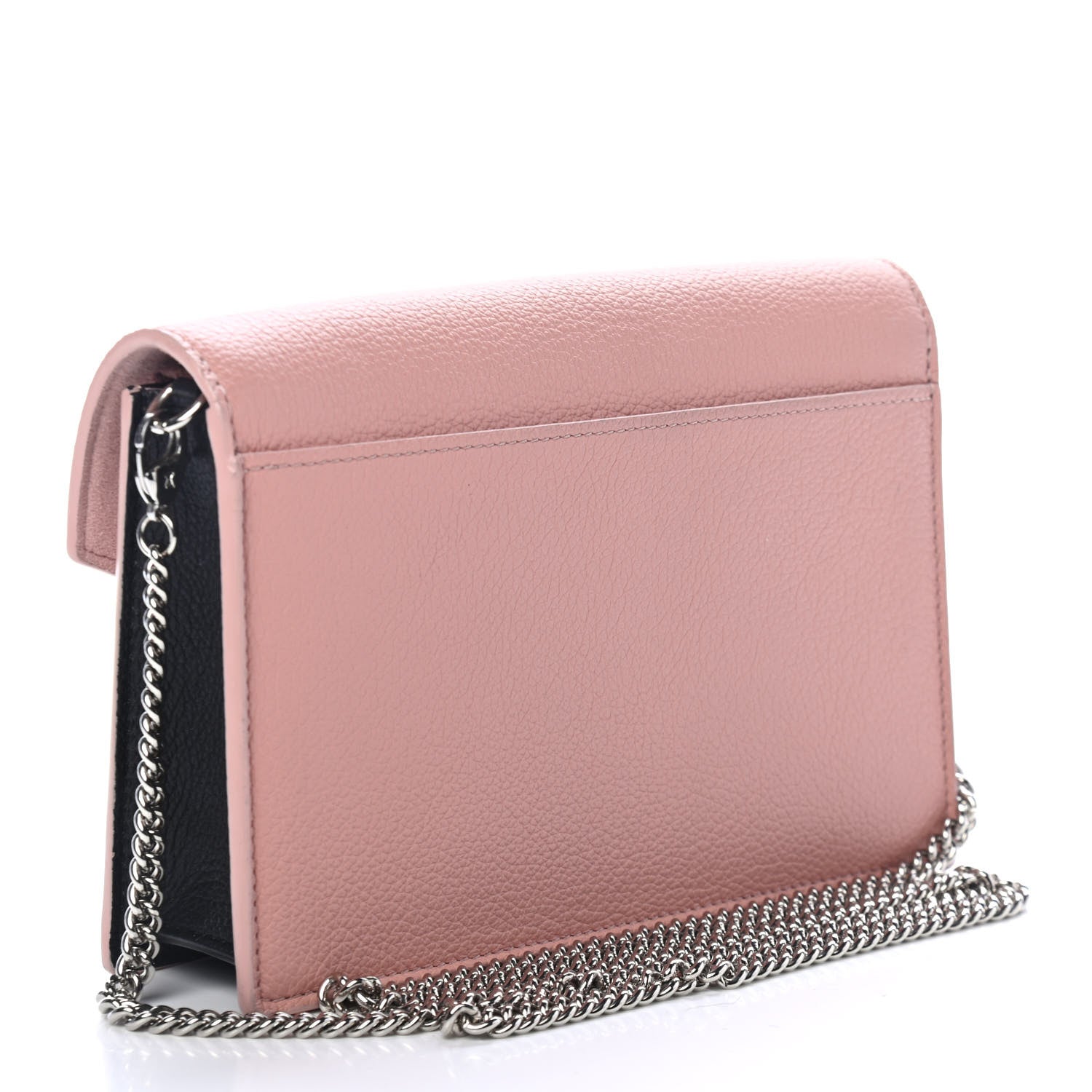 Louis Vuitton Calfskin My Lockme Chain Pochette Rose Ballet White 2 of 4
