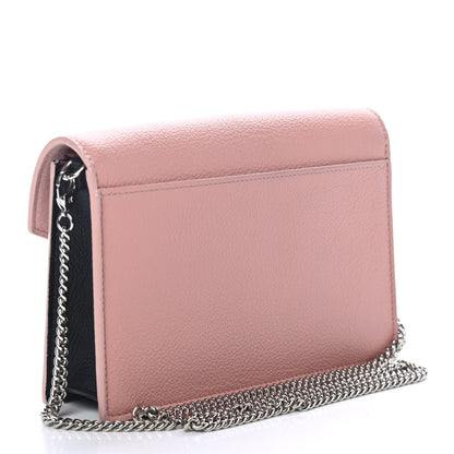 Louis Vuitton Calfskin My Lockme Chain Pochette Rose Ballet White 2 of 4