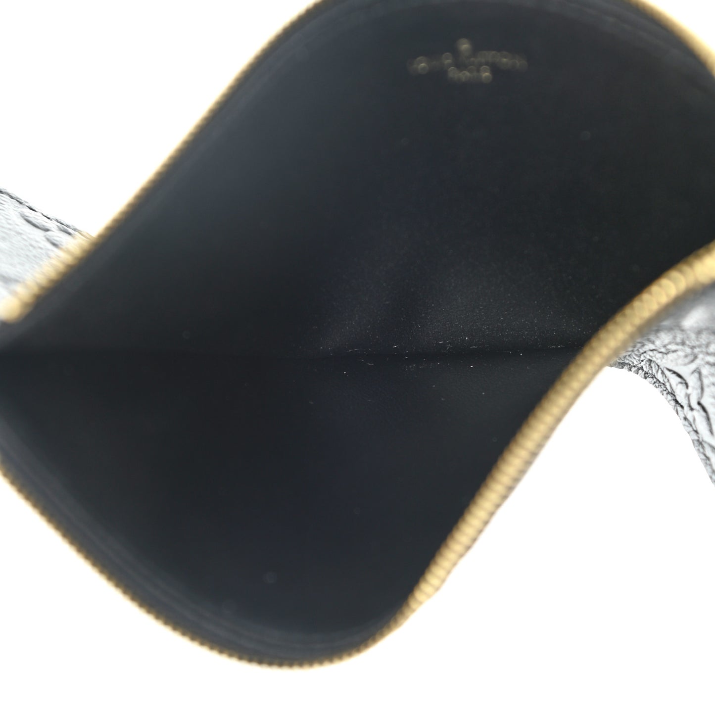 Empreinte Felicie Chain Wallet Zippered Insert Black