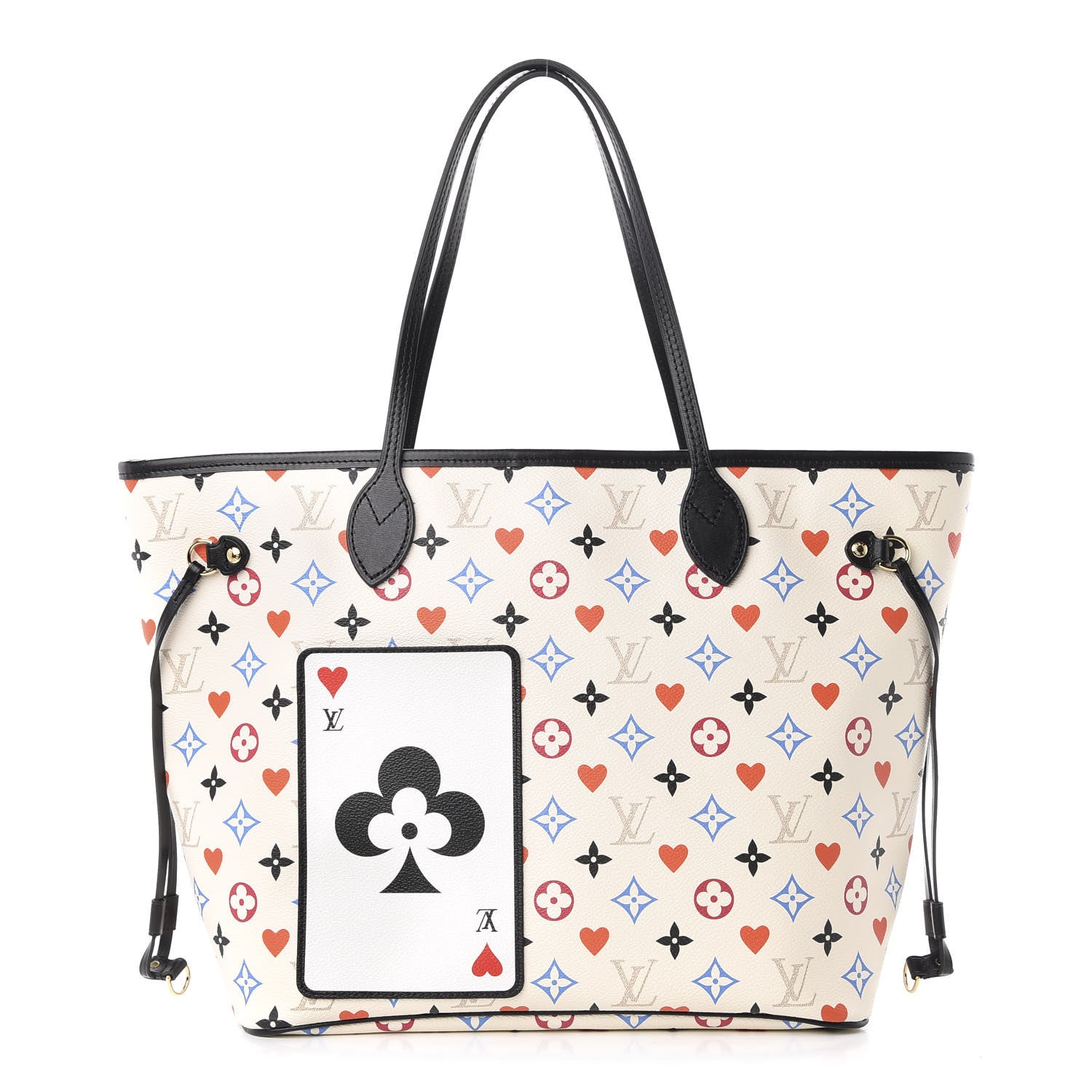 Louis Vuitton Game On Neverfull MM White 1 of 10