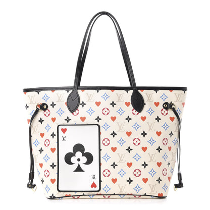 Louis Vuitton Game On Neverfull MM White 1 of 10