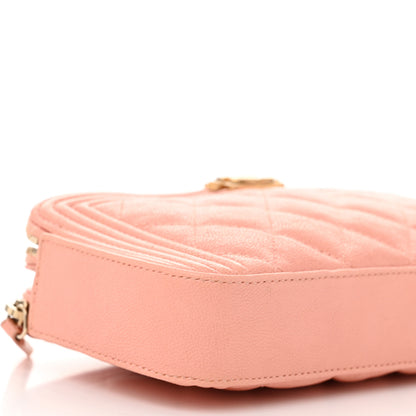 Chanel Caviar Quilted Small Boy Clutch With Chain Light Pink 10 of 14