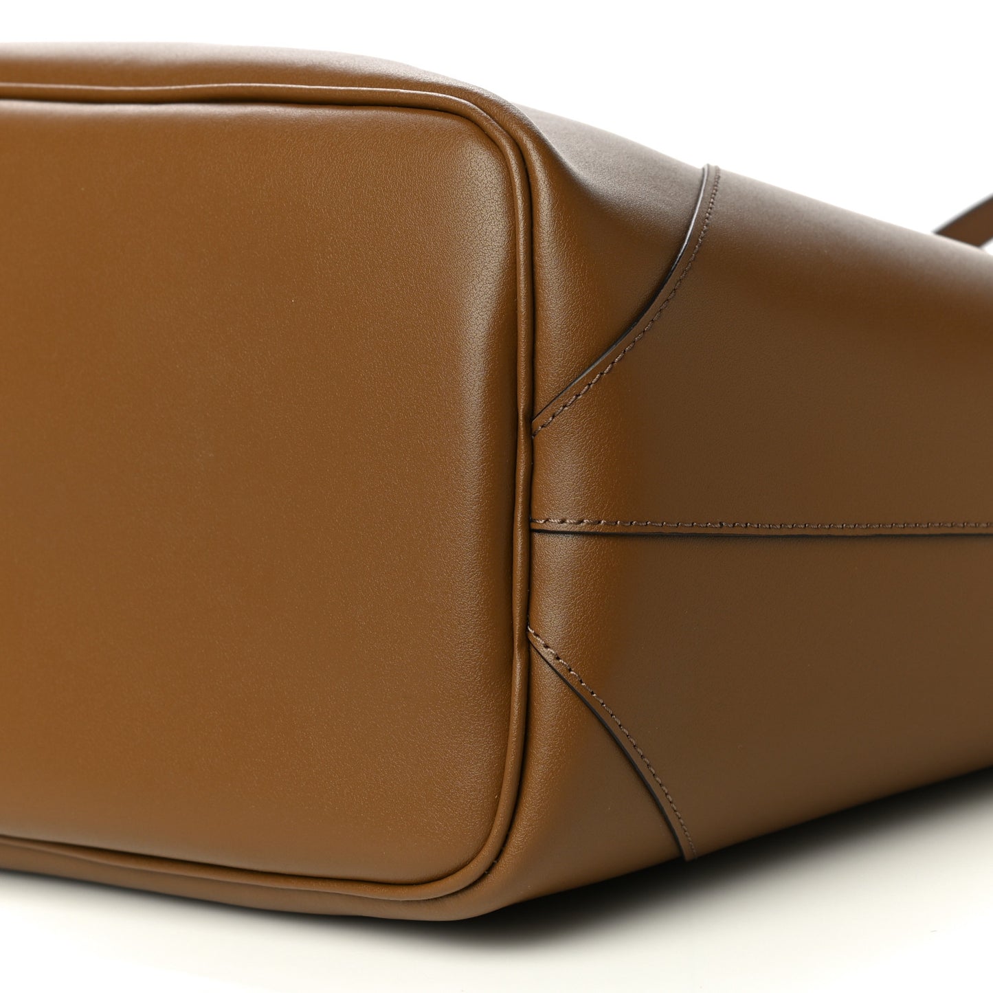Smooth Calfskin Wing Shopper Tote Military Green