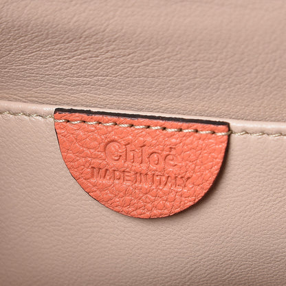 Chloe Goatskin Small Elsie Shoulder Bag Coral Pop 6 of 7