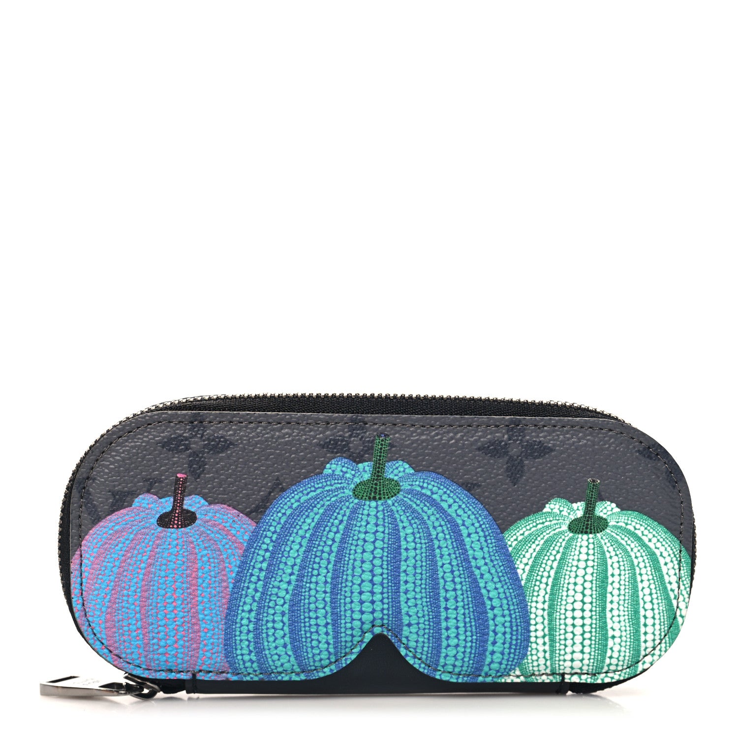 Louis Vuitton LV X YK Monogram Kusama Pumpkin Sunglasses Pouch 1 of 7
