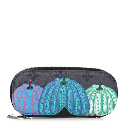 Louis Vuitton LV X YK Monogram Kusama Pumpkin Sunglasses Pouch 1 of 7