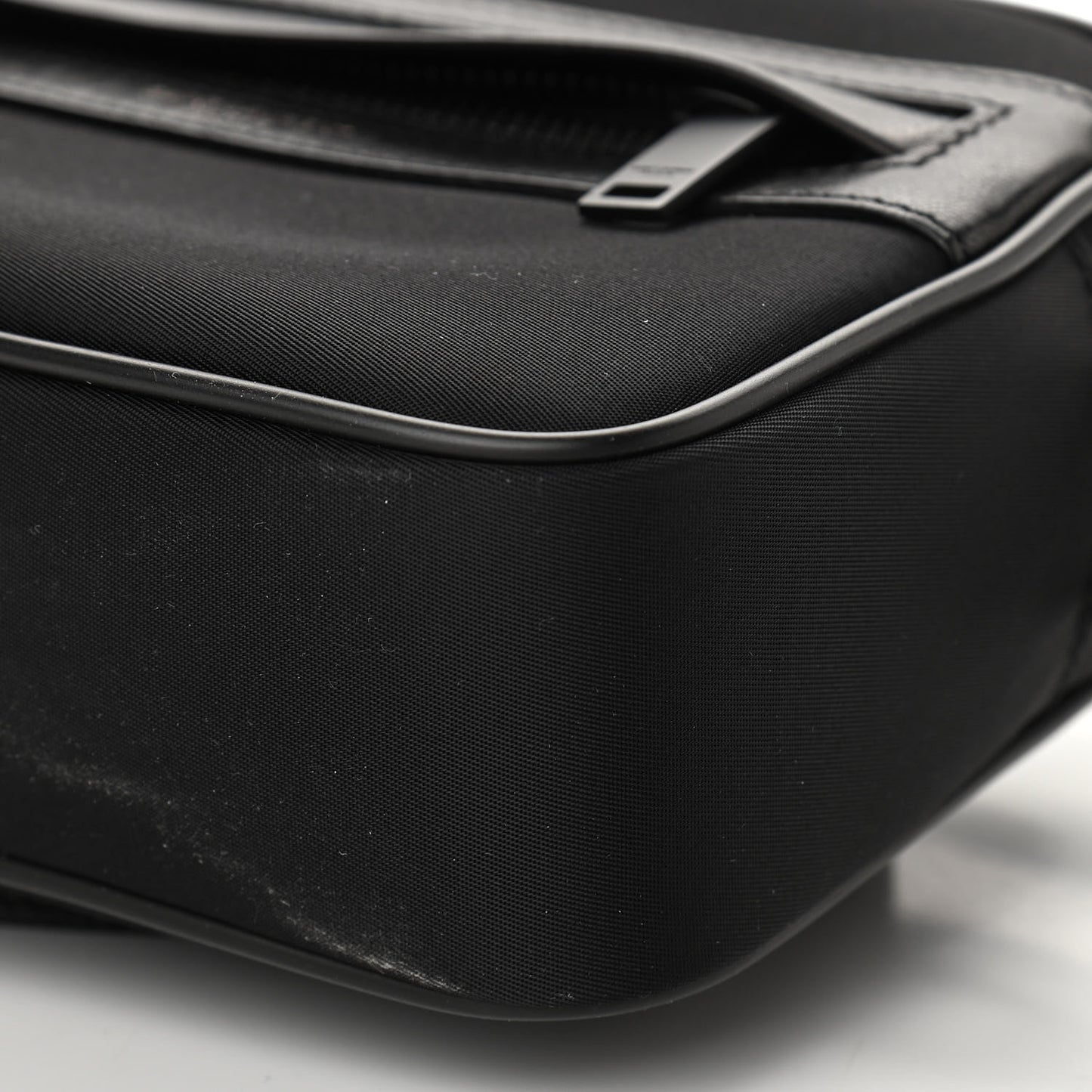 Lambskin Nylon Small Camp Camera Bag Black