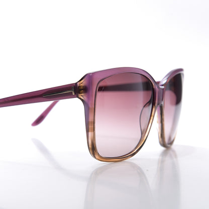 Tom Ford Lydia Sunglasses TF228 Purple Tortoise 7 of 7