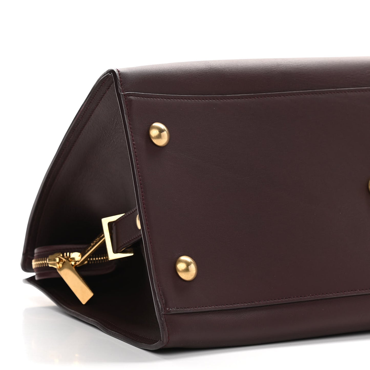 Smooth Calfskin Medium Classic Y Cabas Bordeaux