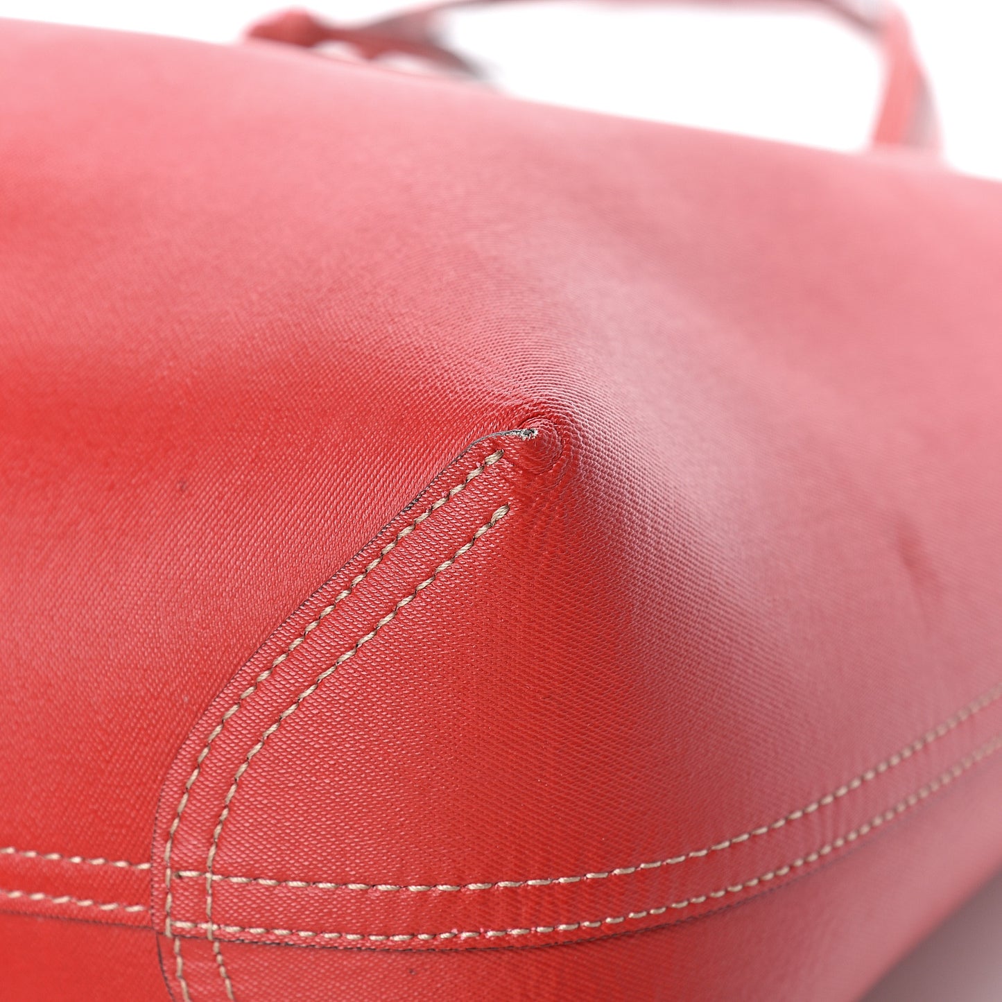 GG Supreme Monogram Medium Reversible Tote Beige Red