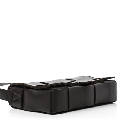 Bottega Veneta Lambskin Maxi Intrecciato Cassette Crossbody Bag Fondant 3 of 4