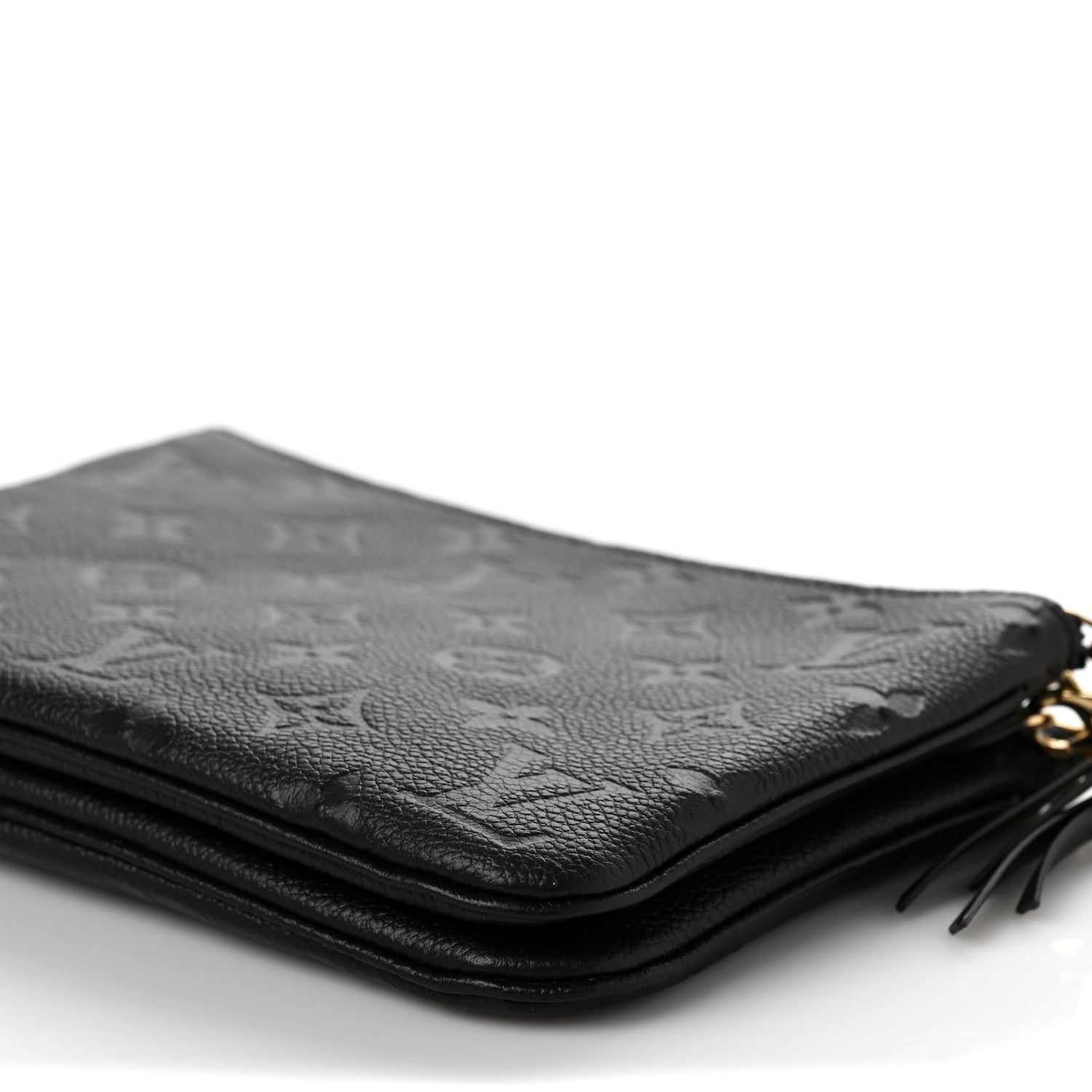 Louis Vuitton Empreinte Double Zip Pochette Black 9 of 9