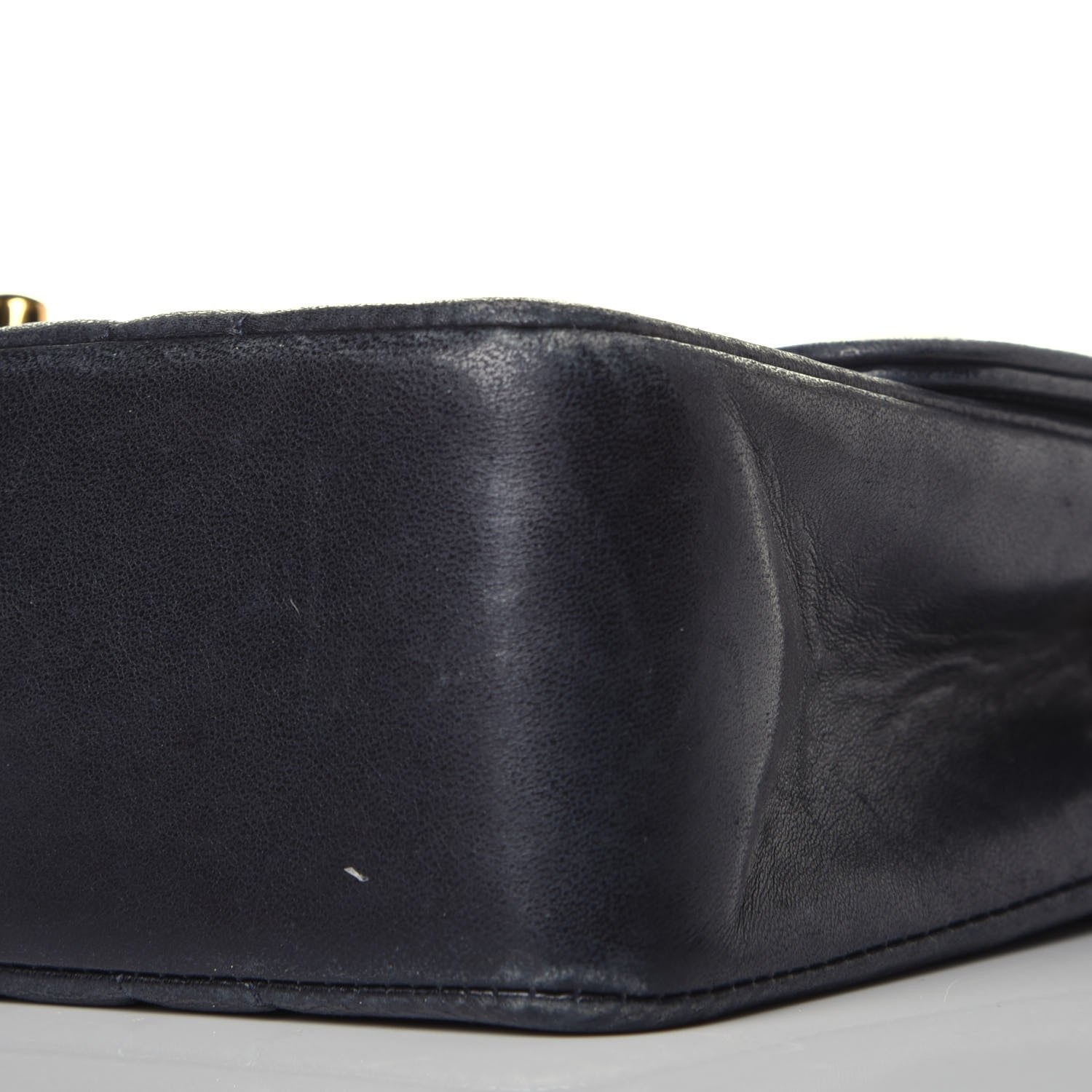 Chanel Lambskin Vertical Quillt Jumbo Single Flap Black 9 of 9
