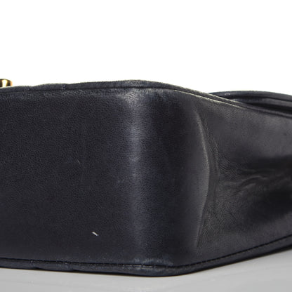 Chanel Lambskin Vertical Quillt Jumbo Single Flap Black 9 of 9