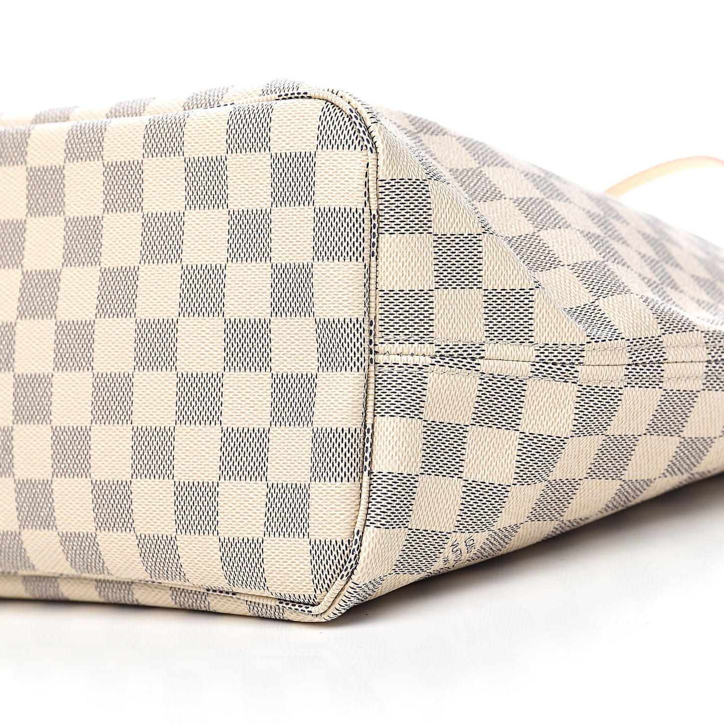 Damier Azur Neo Neverfull MM Rose Ballerine