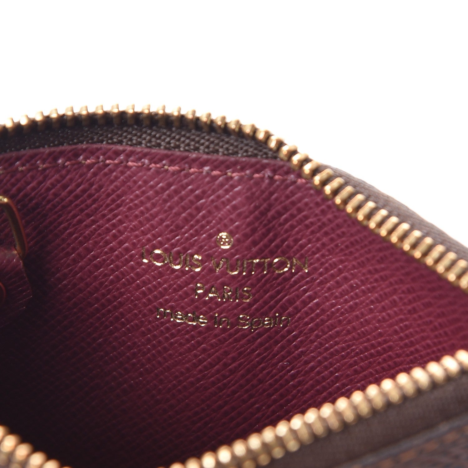 Louis Vuitton Damier Ebene Scribe Affiche Key Pouch 6 of 8