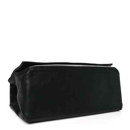 Marc Jacobs Calfskin Large Dual Shoulder Bag Black 4 of 10