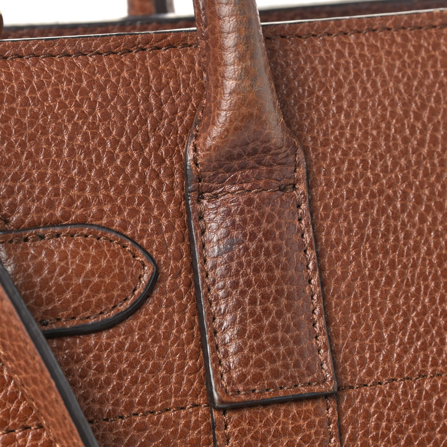 Small Classic Grain Small Zipped Bayswater Oak