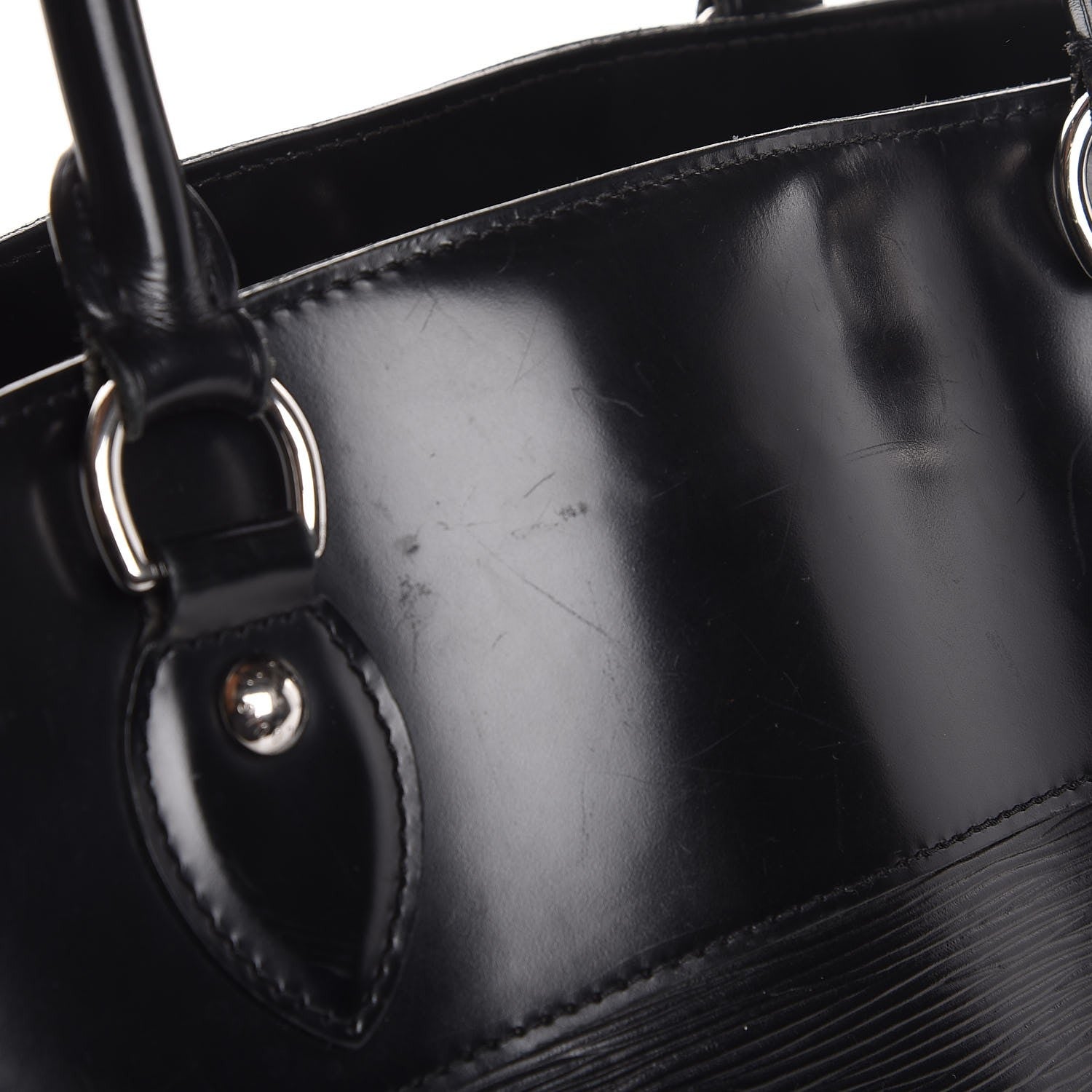 Louis Vuitton Epi Passy GM Black 10 of 13
