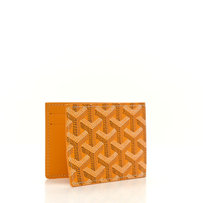 Goyard Goyardine Bi-Fold Victoire PM Wallet Yellow 3 of 8