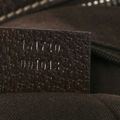 Gucci Monogram Small Princy Satchel Dark Brown 7 of 11