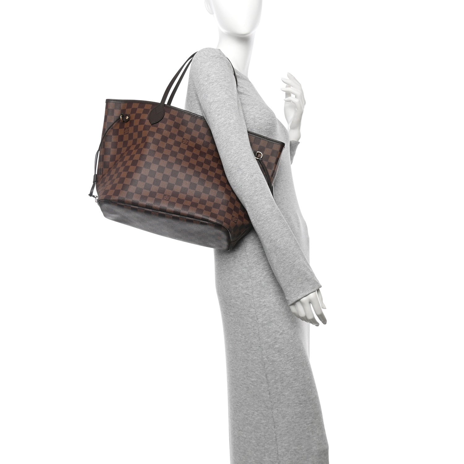 Louis Vuitton Damier Ebene Neo Neverfull MM 2 of 9