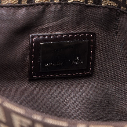 Fendi Zucchino Vitello Small Tote Testa di Moro Beige 6 of 18