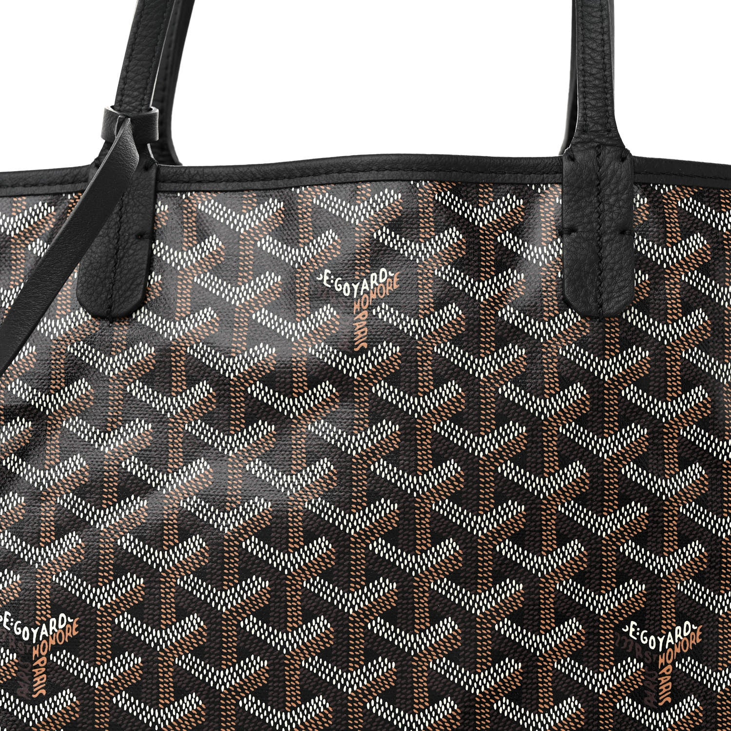 Goyard Goyardine Reversible Anjou PM Black 10 of 15