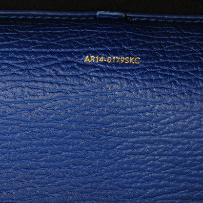 3.1 Phillip Lim 3.1 Textured Calfskin Medium Pashli Satchel Cobalt 7 of 8