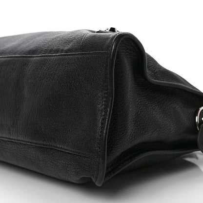 Balenciaga Chevre Silver Metallic Edge Hardware City Black 9 of 9