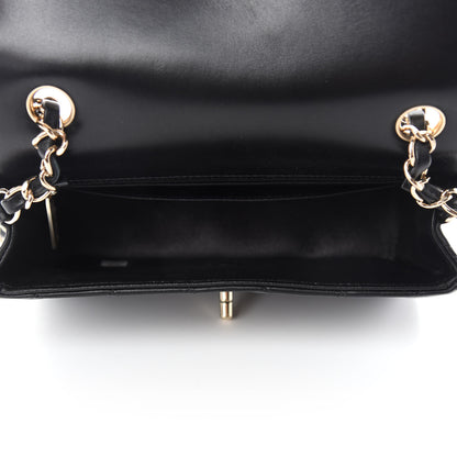 Chanel Lambskin Quilted Mini Rectangular Flap Black 5 of 12
