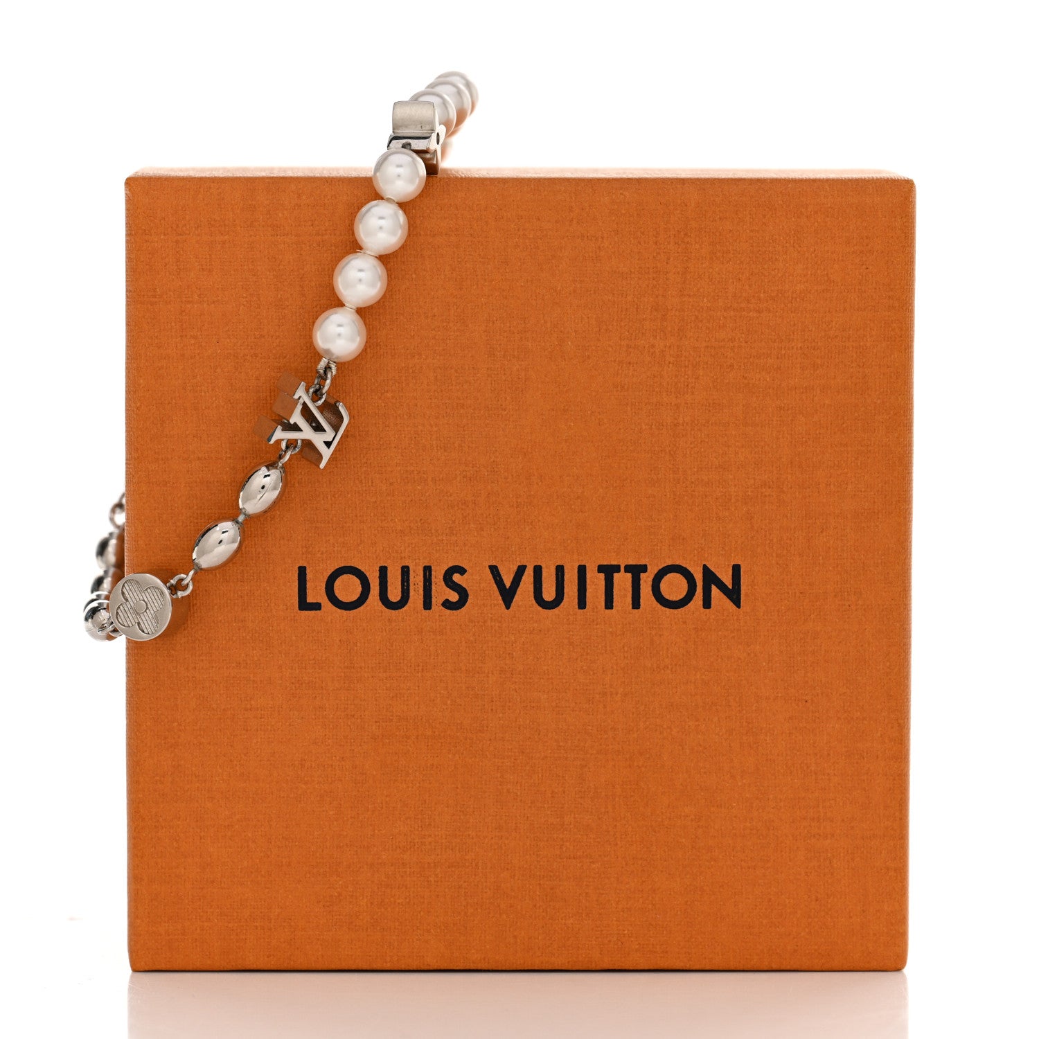 Louis Vuitton Pearls Fusion Bracelet Silver 5 of 5