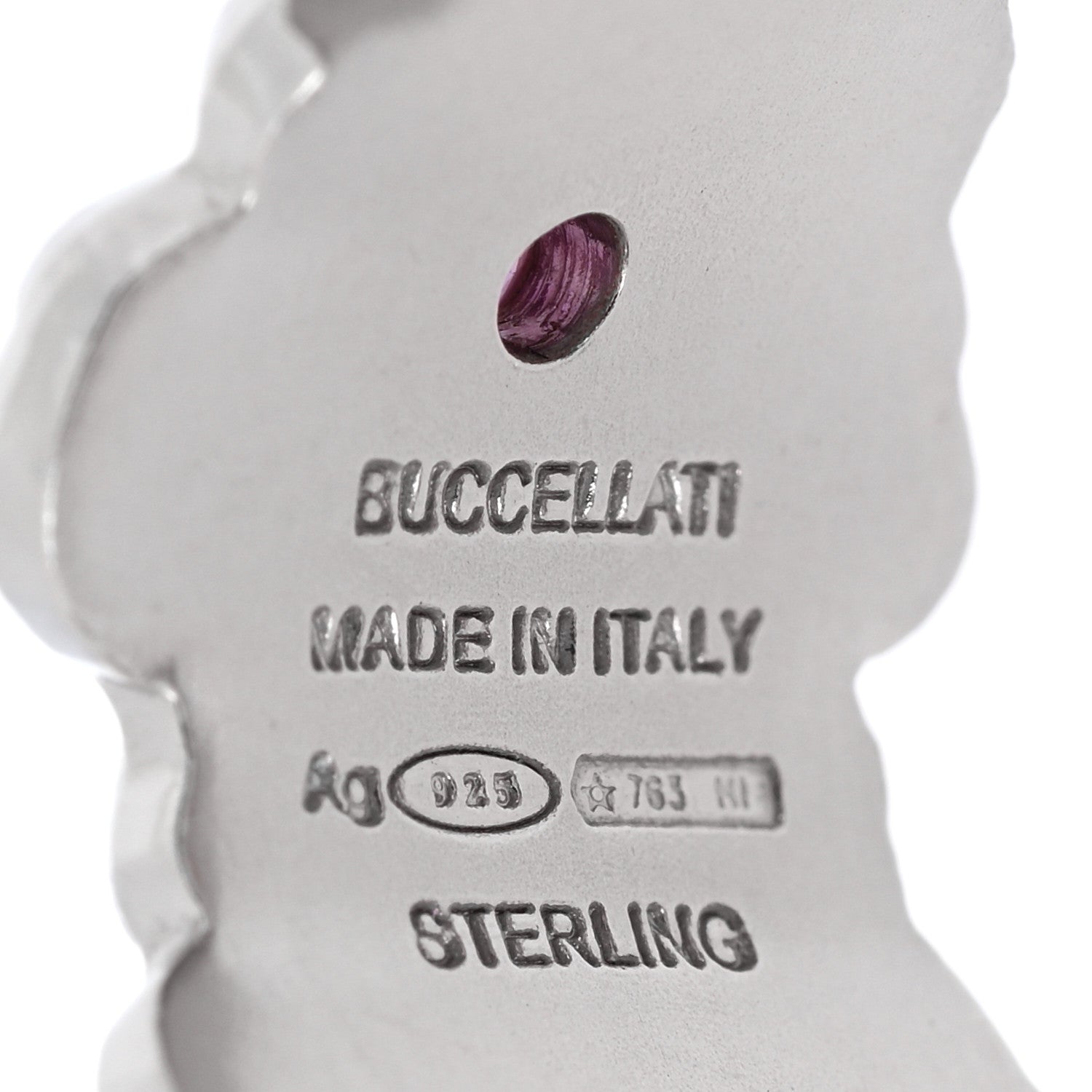 Buccellati Sterling Silver Gold Vermeil Pink Sapphire Blossoms Daisy Ring 54 6.75 4 of 5