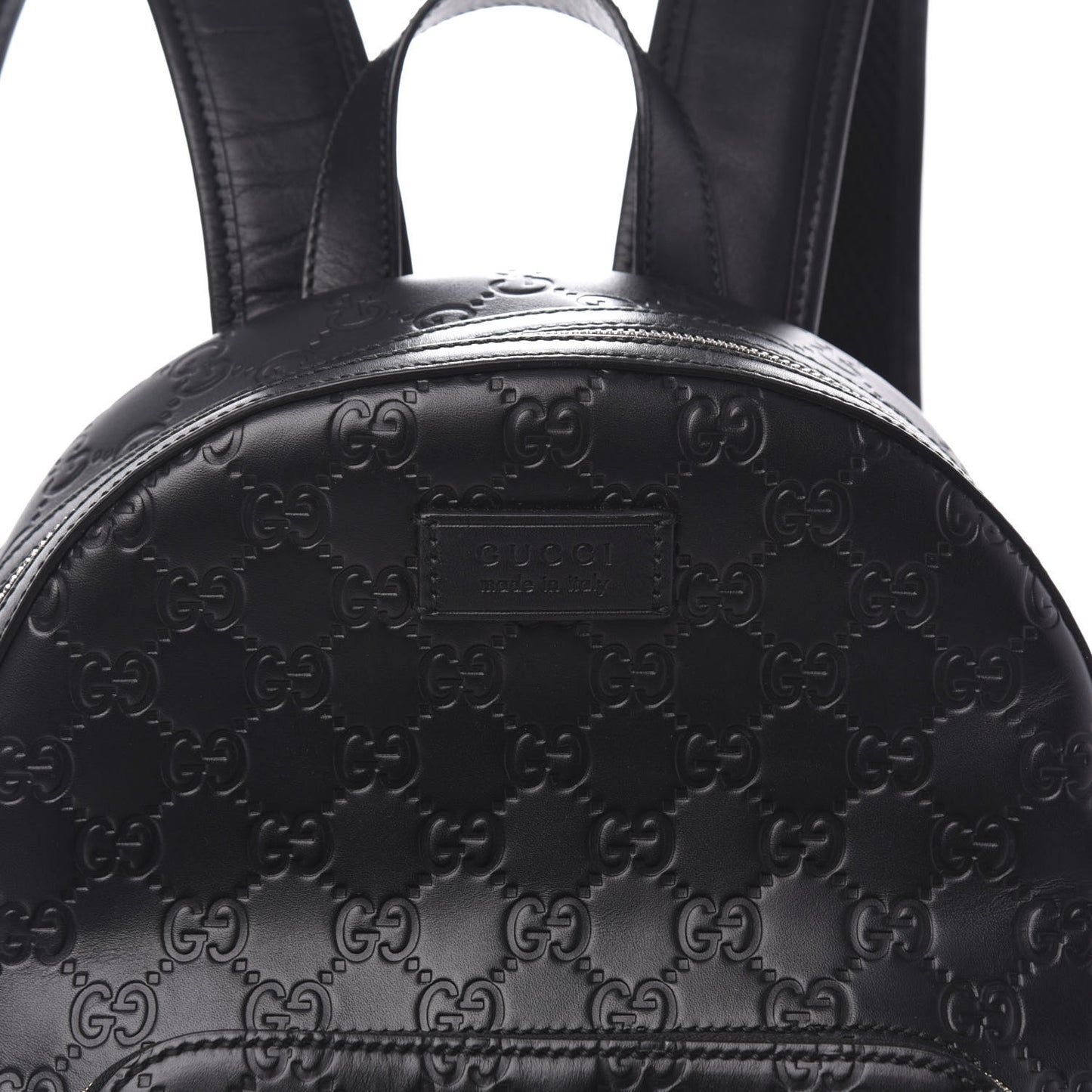 Guccissima Signature Small Day Backpack Black