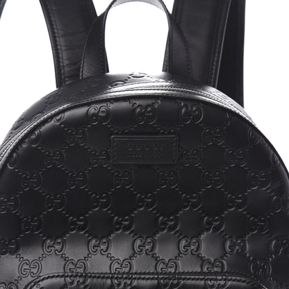 Gucci Guccissima Signature Small Day Backpack Black 9 of 9