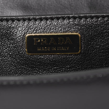 Prada City Calf Saffiano Cahier Bag Black 6 of 7