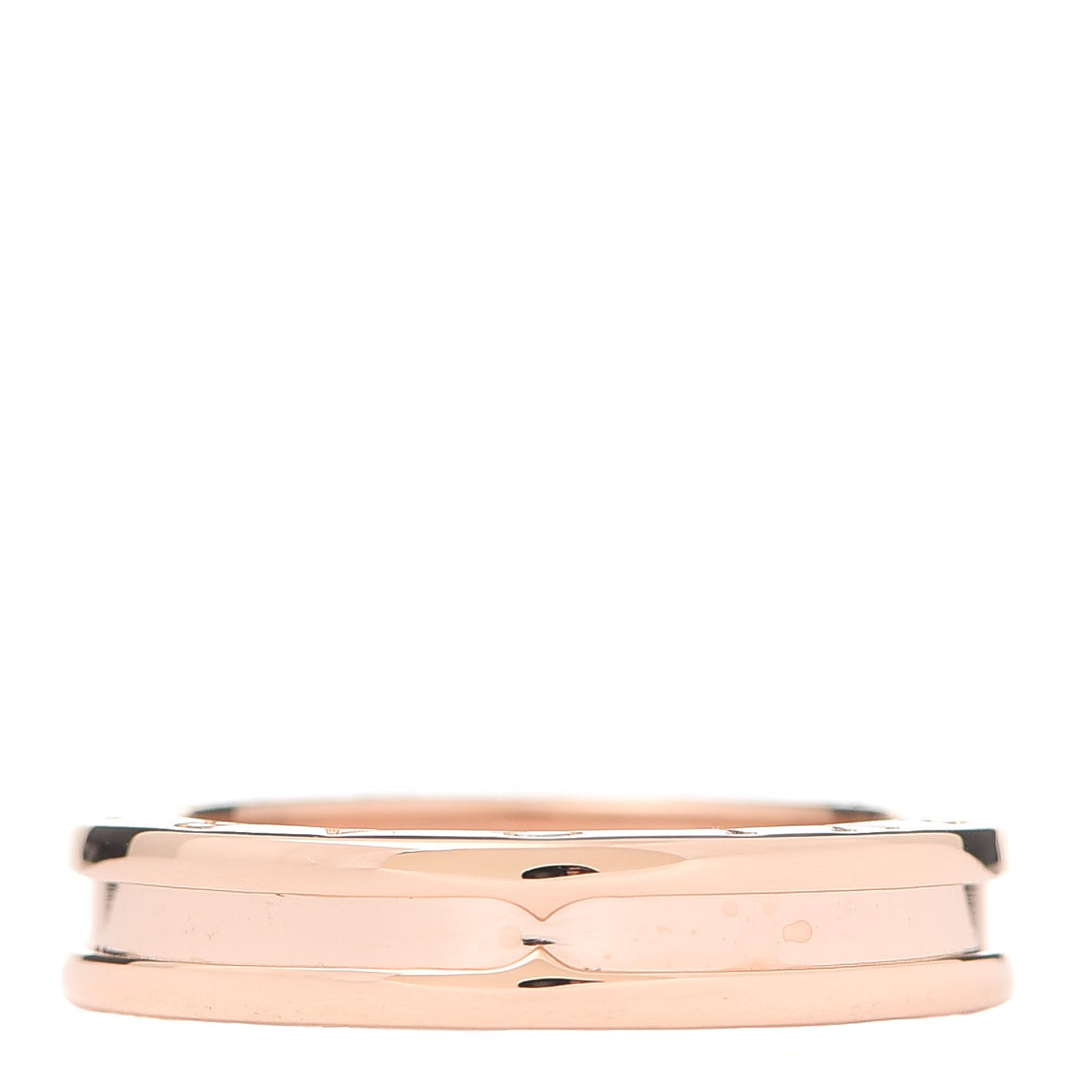18K Rose Gold B.Zero1 One-Band Ring 57 8