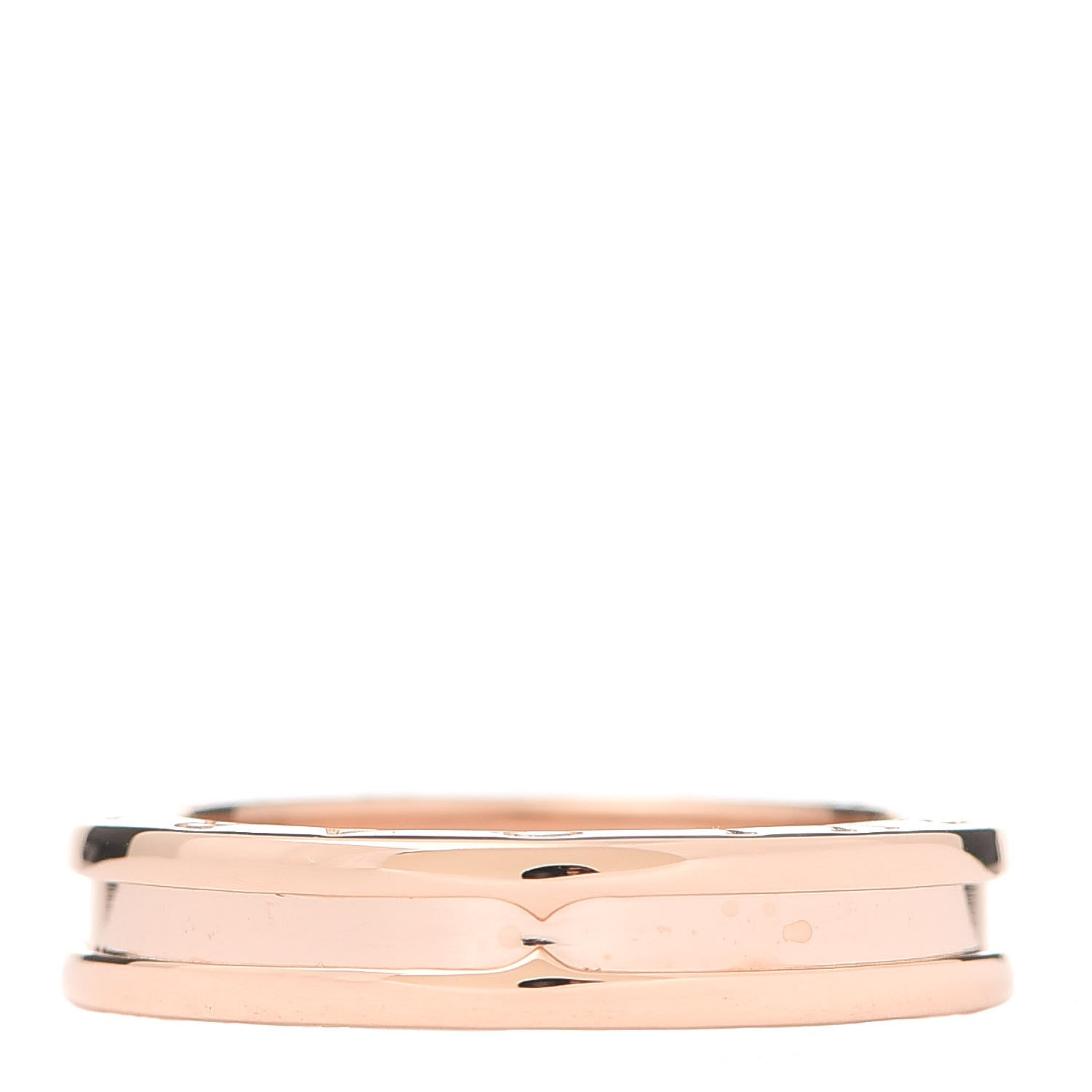 Bulgari 18K Rose Gold B.Zero1 One-Band Ring 57 8 3 of 7